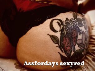 Assfordays_sexyred