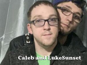 Caleb_and_LukeSunset