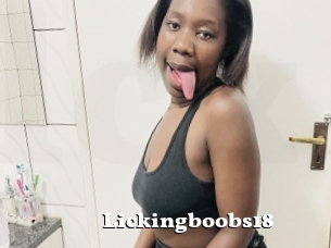 Lickingboobs18