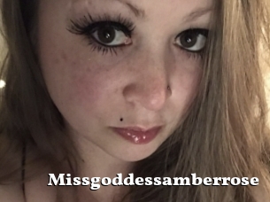 Missgoddessamberrose